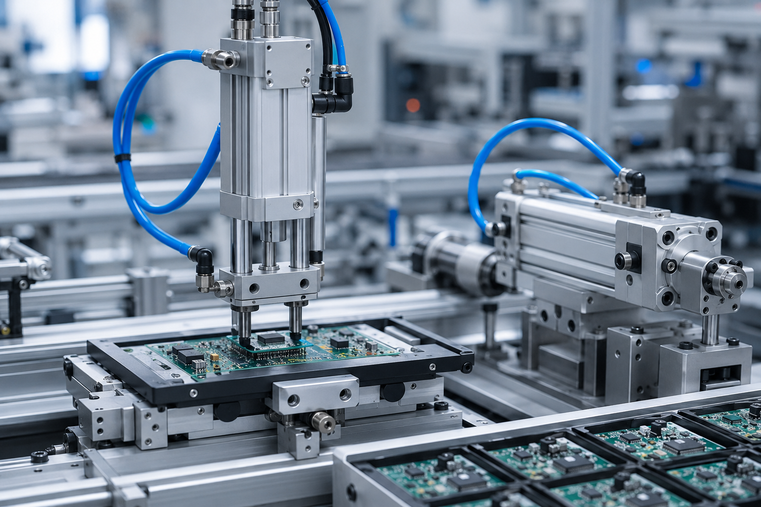 Accurate Control for Electronics Production