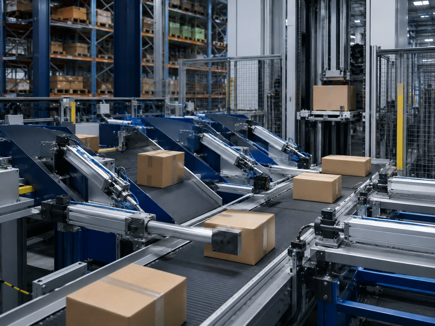 Fast Sorting and Automated Material Handling