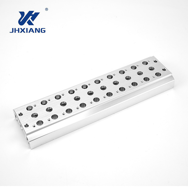 Pneumatic Solenoid Valve Manifold Baseboard Air Exhaust Plate