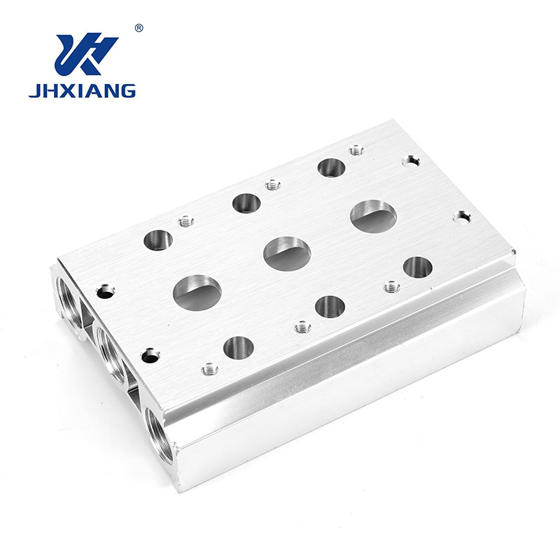 Pneumatic Solenoid Valve Manifold Baseboard Air Exhaust Plate