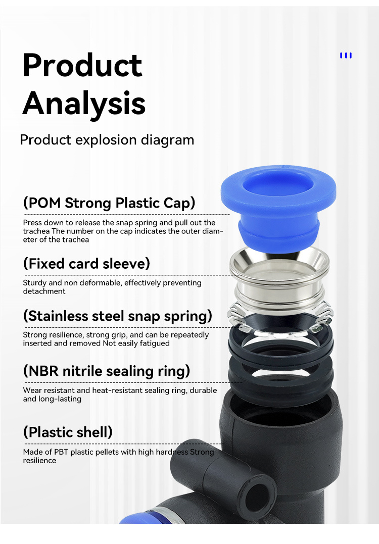Plastic Pneumatic Fitting